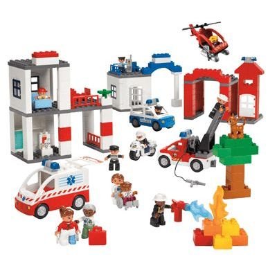 Lego Duplo Rescue Services Set