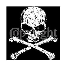 Skull And Cross Bones Pirate Death T-shirt