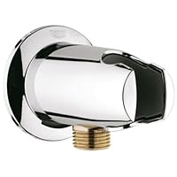 Grohe 28 484 000 Wall Union with Hand Shower Holder, StarLight Chrome