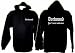 Sports : Kapuzensweat Dortmund, You`ll never walk alone, Brust und R&uuml;ckenaufdruck, Gr.S bis 5XL