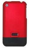 KingCase iPhone 1G 2G (Original iPhone) Rubberized Slider Case (Red) 4GB, 8GB, 16GB
