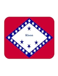 Single Detail Page Misc: US State Flag - Rison, Arkansas (AR)  Mouse Pad