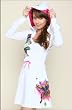 Fairy Ed Hardy Stretch French Terry Hoodie Dress