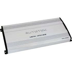 Autotek Mean Machine MM1 1000D 1000 Watt Power D Class Mono Amplifier Autotek Mean Machine MM1-1000D 1000 Watt Power D-Class Mono Amplifier