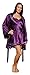 Pajama Heaven Women's Satin Chemise & Robe Set