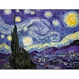 Vincent Van Gogh (The Starry Night) Art Poster Print - 11 X 14