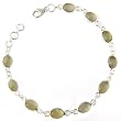Sterling Silver Bracelet Handmade Citrine Jewellry 8 inches