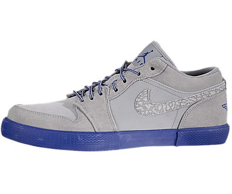 Nike Men's NIKE AIR JORDAN RETRO V.1 CASUAL SHOES 9.5 (STEALTH/OLD ROYAL)