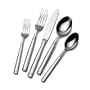 Farberware Stephanie 20-Piece Stainless Steel Flatware Set, Service for 4