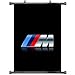 Art Poster with Bmw M Series Logo Car Wall Scroll Poster Fabric Painting 24 by 36-Inch(60 X 90 cm)