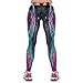 Slimming Girl Galaxy Active Seamless Stretchy Yoga Leggings Full Ankle Length