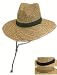 Straw Lifeguard Safari Hat by Dorfman Pacific