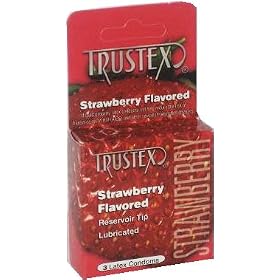 Trustex Flavored Condoms-Strawberry