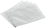 Lenox Holiday Innocence Placemats, Set of 4, Silver