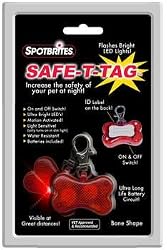 Safe-T-Tag Bone-Shape Led Id