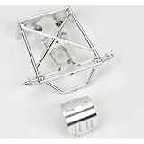 Rear Roll Cage Set, Chrome: Mini-DT by TEAMLOSI