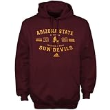 adidas Arizona State Sun Devils Maroon & Gold Forever Hoody Sweatshirt