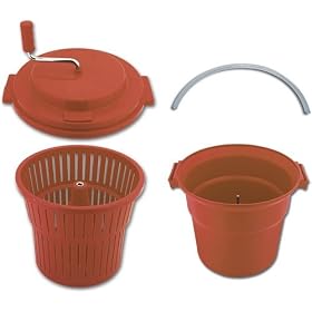 World Cuisine 00092 Sd92 Salad Dryer 5 1 4 Gal. by World Cuisine