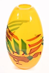 Mosaic Vessel: Tangerine