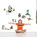 Decowall, DW-1310, Pirates & Treasure Island children's wall stickers