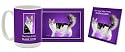 White Maine Coon Mug & Coaster Gift Box Combo - Cat/Kitten/Feline Edition Beverage Drinkware