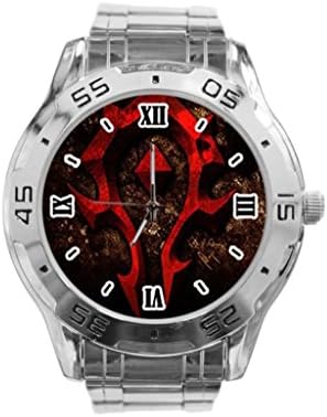 World of Warcraft Diy adult Fashion stainless steel Wrist Watch Durable Gift