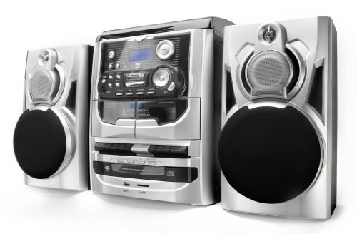 Dual MP 301 Mini-Stereo-System (100W, 3-fach CD-Wechsler, Doppel-Kassettendeck, Plattenspi Preisvergleich