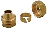  : Zurn 3/4' Pex Tubing to Manifold Connectors,(Pair) - Part #QHMMC4