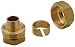 Tools & Hardware : Zurn 3/4" Pex Tubing to Manifold Connectors,(Pair) - Part #QHMMC4