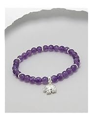 Elephant Stretch Bracelet In Sterling Silver
