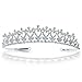 Mothers Day Gifts Bling Jewelry Regal Bridal Tiara Headpiece with Crystal Rhinestone Flower