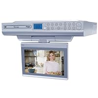 Venturer KLV39082 8-Inch Undercabinet Kitchen LCD TV/DVD Combo