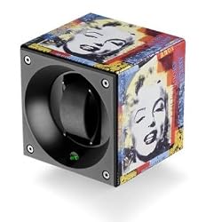 Swiss Kubik Single Watch Winder - Marylin Monroe Design by McCarthy