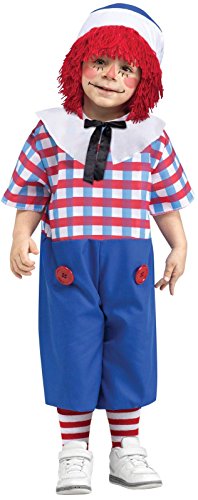 Little Boys' Raggedy Andy Costume Large