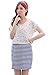 Bearsland Women's Maternity Sleeveless Breastfeeding Nursing Dress