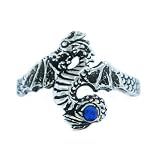 Highlander Celtic Sterling Silver Dragon Toe Ring