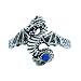 Highlander Celtic Sterling Silver Dragon Toe Ring