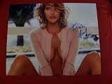 **SUPER HOT** Tricia Helfer Autographed 8x10 Photo, Proof Photo of Tricia Signing for Us.