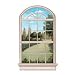 Trompe L' Oeil Country WINDOW Wallpaper wall MURAL
