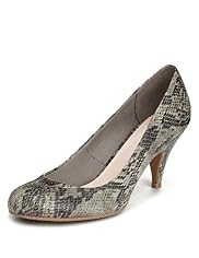 Stiletto High Heel Patent Court Shoes