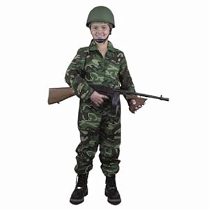 Army G.I. Camouflage Kids Costume