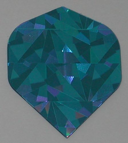 3 sets (9 flights) BLUE CRACKED ICE Holographic Standard flights