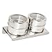 Luv Your Home Salt and Pepper Grinders with Magnetic Spice Jars and Rack - Spice Grinder with Adjustable Coarseness - Stainless Steel Salt and Pepper Shakers - Refillable Salt and Pepper Mills - eBook