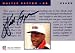 Walter Payton Chicago Bears 1991 Pro Line certified autograph card