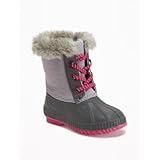 オールドネイビー OLD NAVY/ フェイク-ファー-トリム スノーブーツ for ベビー クイックシルバー シューズ 13.5cm【並行輸入】