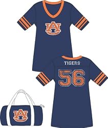Auburn Football Jersey - Nightshirt in a Bag