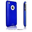 elago SF Case for iPhone 3G/3GS (Soft feeling)-Blue + Universal Dock Adapter + S2 Stand included