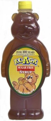 Alaga Pancake &amp; Waffle Syrup, Bear Bottle (Case of 12) (Sugar Free)