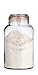Quality Airtight Glass Canister Hermetic Seal Bail & Trigger /Jar with Lidx2022; Use As Tea - Coffee - Flower Canisterx2022; Wide Mouth / Round Shape
