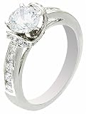 NEW DIAMOND WHITE GOLD LADIES RING
